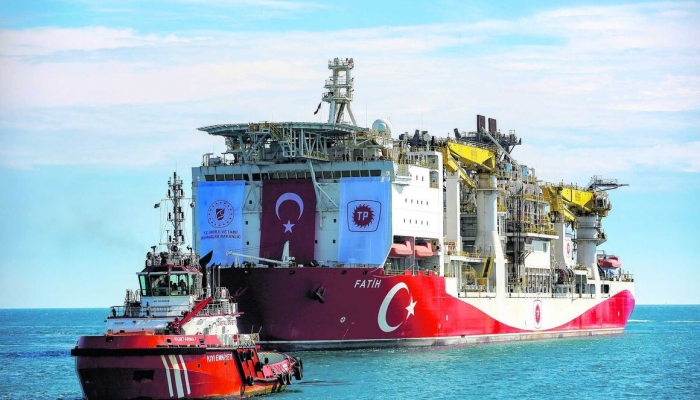 ترکیه حفاری دومین چاه گازی در دریای سیاه آغاز کرد